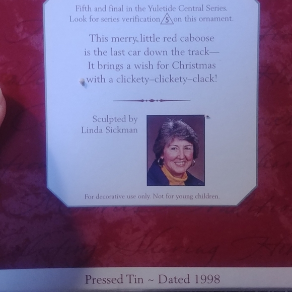 Vintage 1998 Yuletide Central 5th in series - Picture 2 of 4